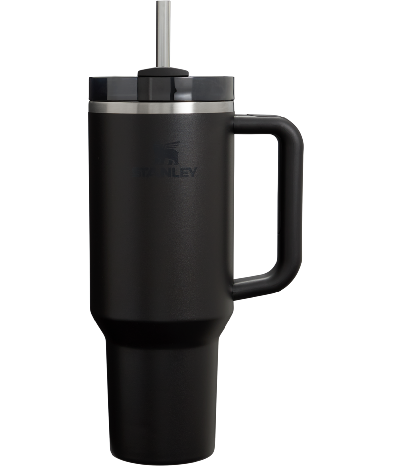 Large Capacity The Quencher H2.0 Flowstate Tumbler  | Stanley Create D332L - FlowState 3-Position Lid Insulated Travel Mug - Black 2.0