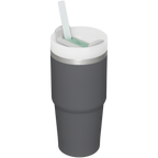 Car-Cup Friendly The Quencher H2.0 Flowstate Tumbler  | Stanley Create D329E - 40oz Large Capacity Car-Cup Friendly Quencher Detail
