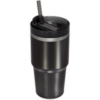 Insulated Travel The Quencher H2.0 Flowstate Tumbler D030T - Double-Wall Vacuum Insulated Travel Tumbler with Straw Detail