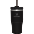 Splash-Resistant FlowState The Quencher H2.0 Flowstate Tumbler | Stanley Create D330L - Double-Wall Vacuum Insulated Travel Tumbler with Straw Detail