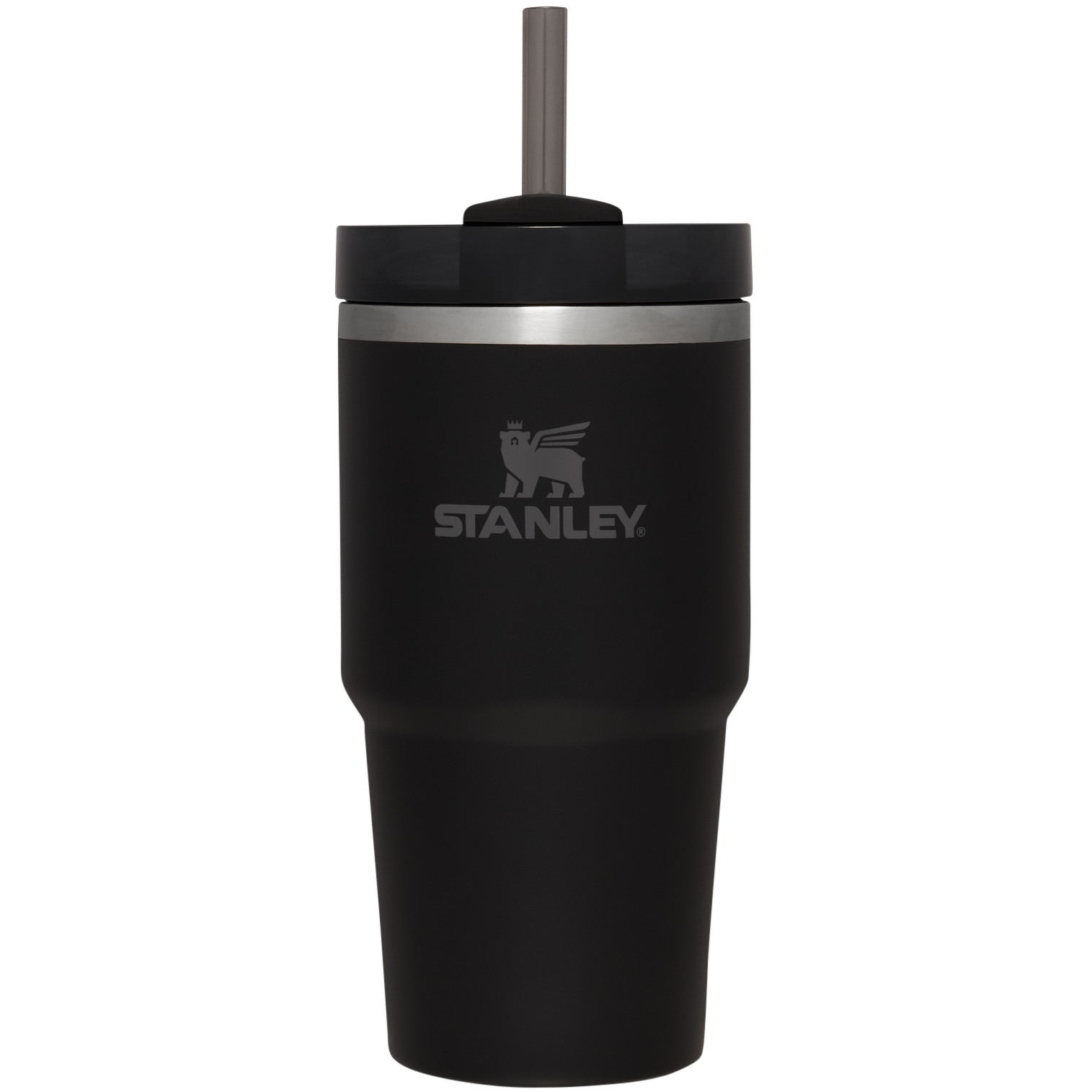 Splash-Resistant FlowState The Quencher H2.0 Flowstate Tumbler | Stanley Create D330L - Double-Wall Vacuum Insulated Travel Tumbler with Straw Detail