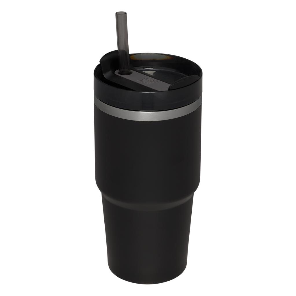 Insulated Travel The Quencher H2.0 Flowstate Tumbler D030T - Double-Wall Vacuum Insulated Travel Tumbler with Straw Detail