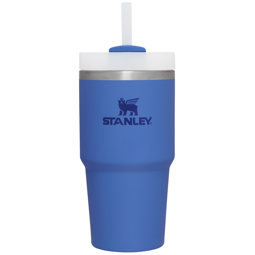 Splash-Resistant FlowState The Quencher H2.0 Flowstate Tumbler | Stanley Create D330L - Double-Wall Vacuum Insulated Travel Tumbler with Straw Detail