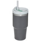 Insulated Travel The Quencher H2.0 Flowstate Tumbler D030T - Double-Wall Vacuum Insulated Travel Tumbler with Straw Detail