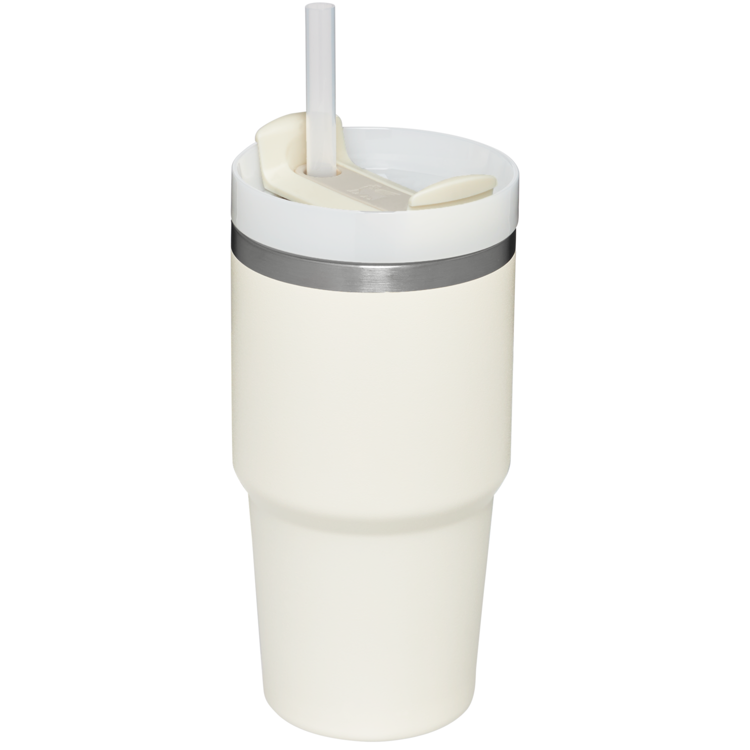 Splash-Resistant FlowState The Quencher H2.0 Flowstate Tumbler | Stanley Create D330L - Double-Wall Vacuum Insulated Travel Tumbler with Straw Detail