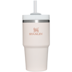 Splash-Resistant FlowState The Quencher H2.0 Flowstate Tumbler | Stanley Create D330L - Double-Wall Vacuum Insulated Travel Tumbler with Straw Detail