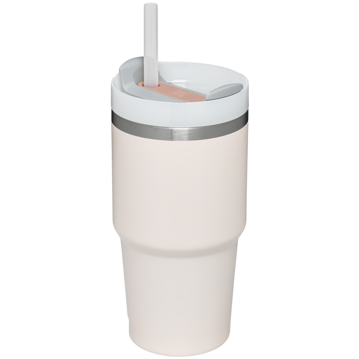 Splash-Resistant FlowState The Quencher H2.0 Flowstate Tumbler | Stanley Create D330L - Double-Wall Vacuum Insulated Travel Tumbler with Straw Detail