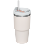 Insulated Travel The Quencher H2.0 Flowstate Tumbler D030T - Double-Wall Vacuum Insulated Travel Tumbler with Straw Detail
