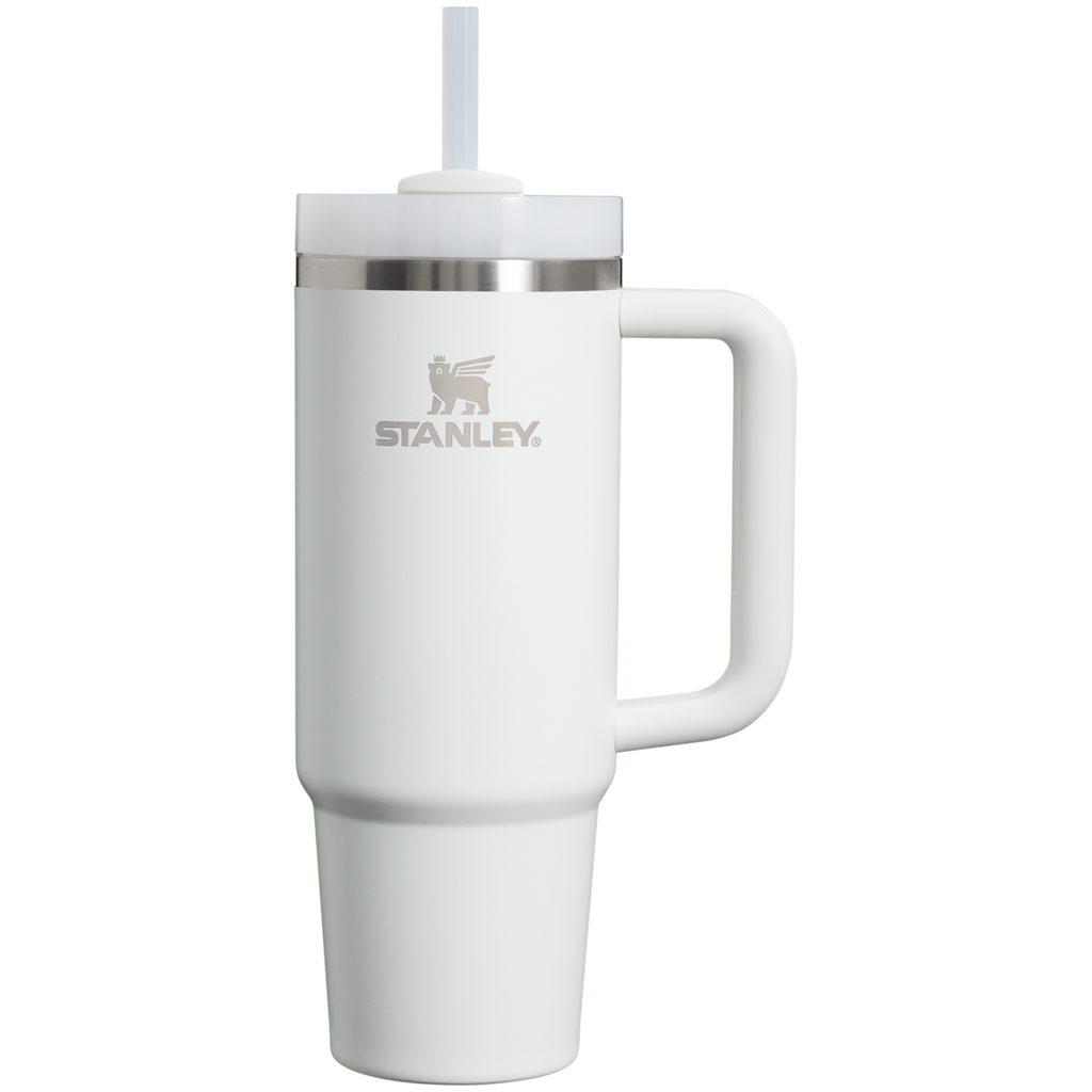 Car-Cup Friendly The Quencher H2.0 Flowstate Tumbler D051L - Premium Stainless Steel Straw Cup for All-Day Hydration - Frost