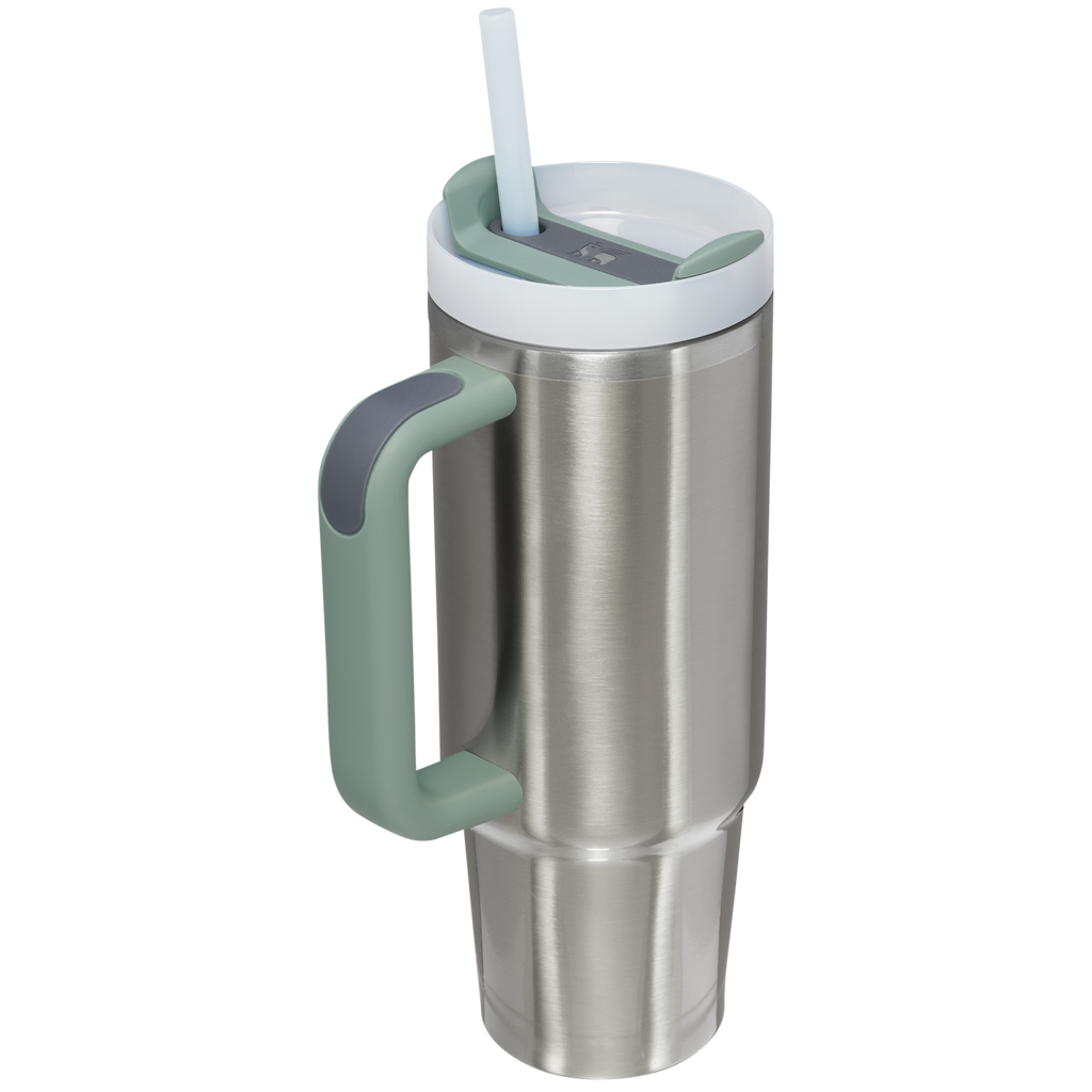 Car-Cup Friendly The Quencher H2.0 Flowstate Tumbler D051L - Premium Stainless Steel Straw Cup for All-Day Hydration Detail
