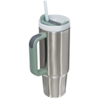 Car-Cup Friendly The Quencher H2.0 Flowstate Tumbler D051L - Premium Stainless Steel Straw Cup for All-Day Hydration Detail