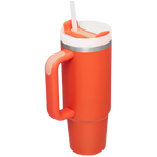Car-Cup Friendly The Quencher H2.0 Flowstate Tumbler D051L - Premium Stainless Steel Straw Cup for All-Day Hydration Detail