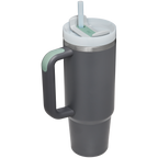 Splash-Resistant FlowState The Quencher H2.0 Flowstate Tumbler | Stanley Create D331C - Premium Stainless Steel Straw Cup for All-Day Hydration Detail