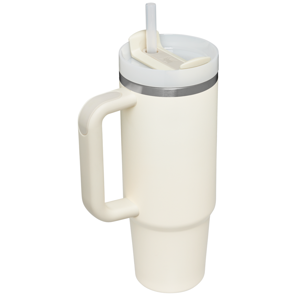 Splash-Resistant FlowState The Quencher H2.0 Flowstate Tumbler | Stanley Create D331C - Premium Stainless Steel Straw Cup for All-Day Hydration Detail
