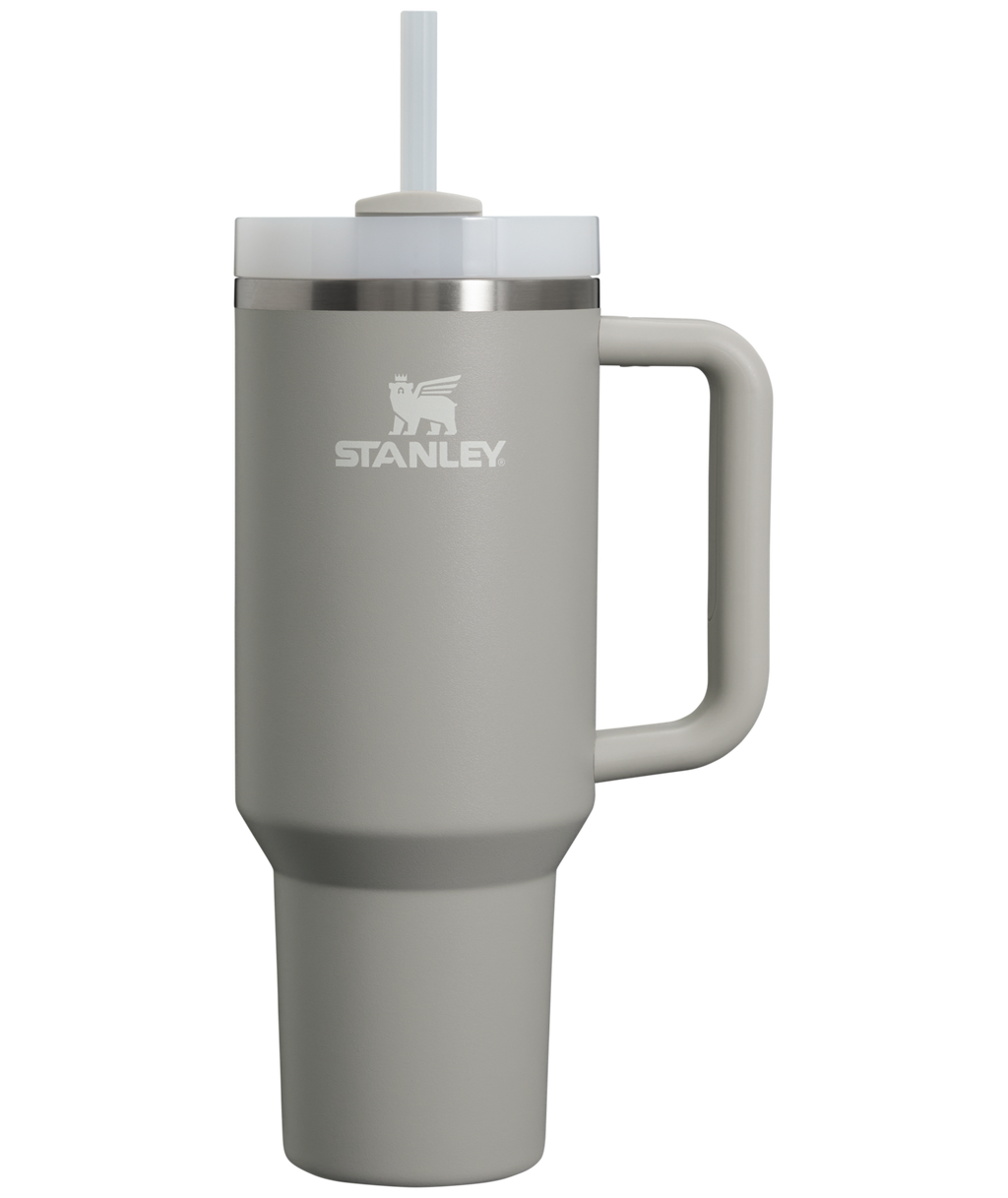 Large Capacity The Quencher H2.0 Flowstate Tumbler  | Stanley Create D332L - FlowState 3-Position Lid Insulated Travel Mug - Ash