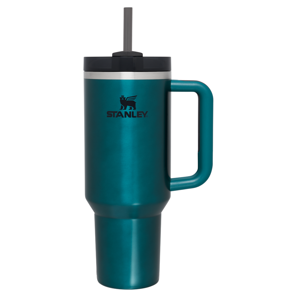 Car-Cup Friendly The Quencher H2.0 Flowstate Tumbler D050X - Double-Wall Vacuum Insulated Travel Tumbler with Straw Detail