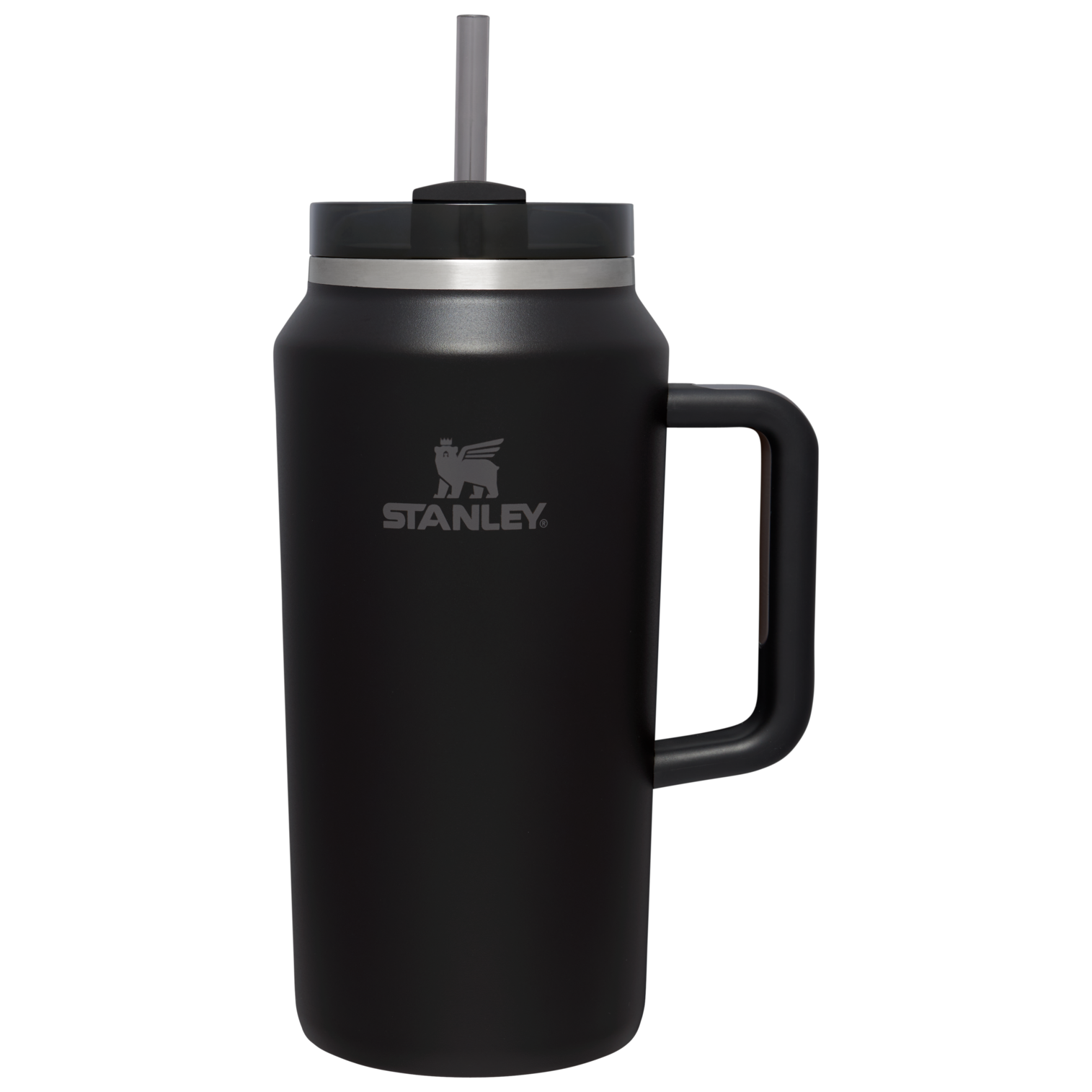 Double-Wall Vacuum The Quencher H2.0 Flowstate Tumbler D033Q - Premium Stainless Steel Straw Cup for All-Day Hydration - Black