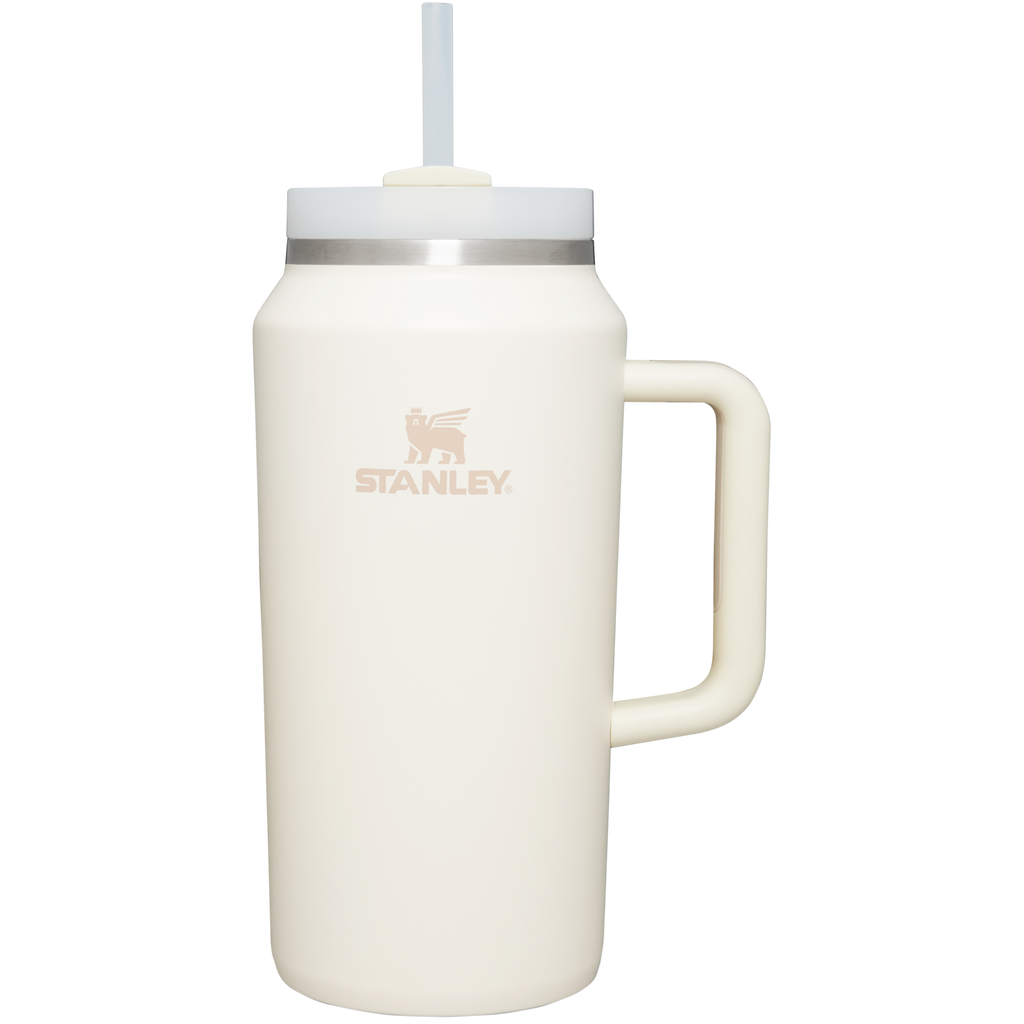 Large Capacity The Quencher H2.0 Flowstate Tumbler D365U - FlowState 3-Position Lid Insulated Travel Mug - Cream