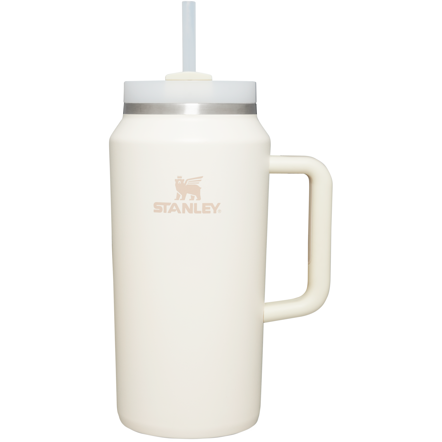 Large Capacity The Quencher H2.0 Flowstate Tumbler D365U - FlowState 3-Position Lid Insulated Travel Mug - Cream