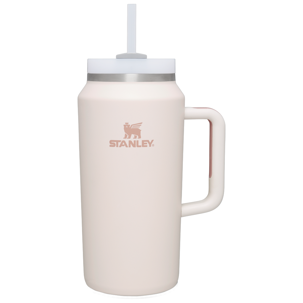 Large Capacity The Quencher H2.0 Flowstate Tumbler D365U - FlowState 3-Position Lid Insulated Travel Mug - Rose Quartz