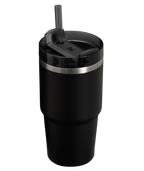 Splash-Resistant FlowState The Quencher H2.0 Flowstate Tumbler | Stanley Create D330L - Double-Wall Vacuum Insulated Travel Tumbler with Straw Detail