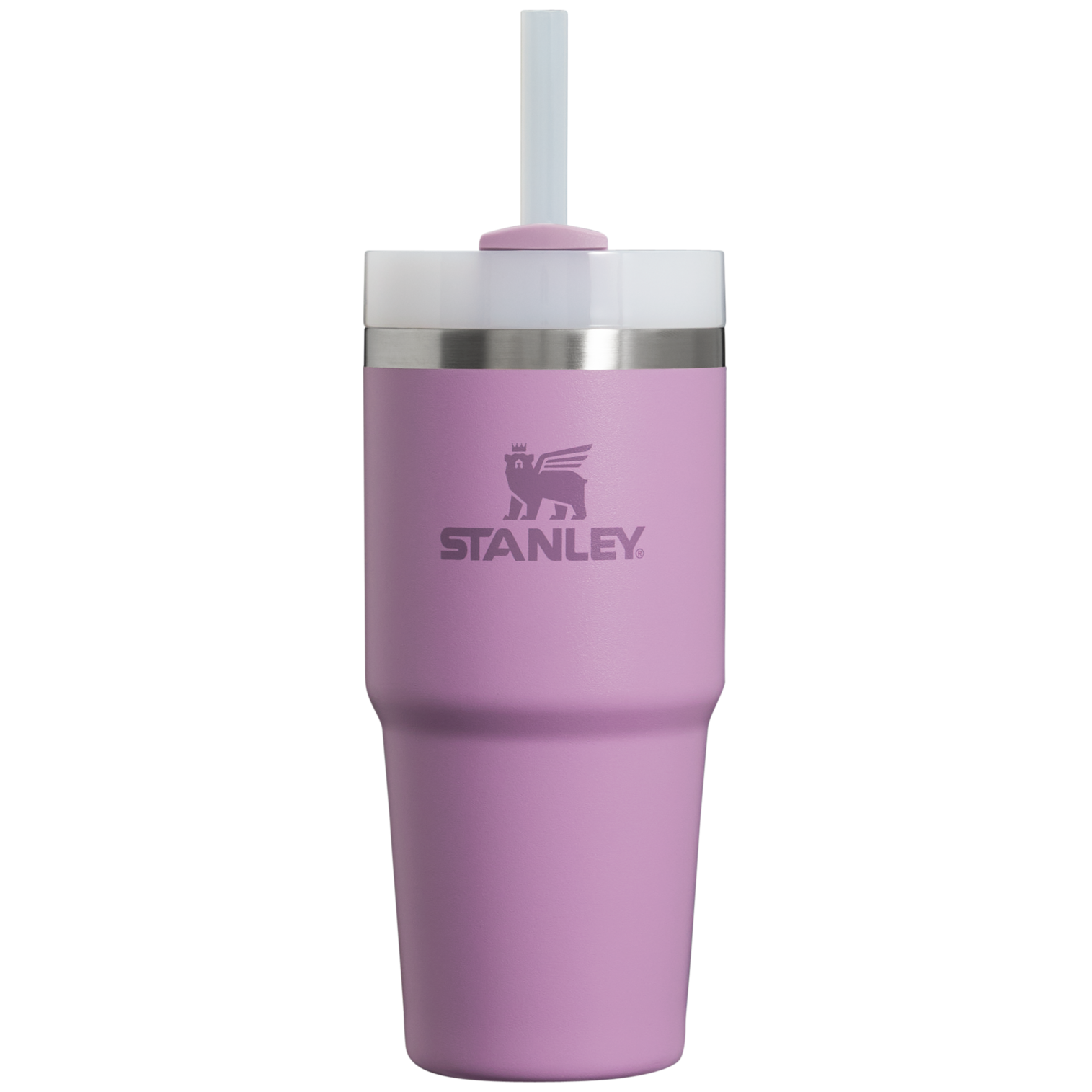 Car-Cup Friendly The Quencher H2.0 Flowstate Tumbler  | Stanley Create D329E - 40oz Large Capacity Car-Cup Friendly Quencher - Lilac