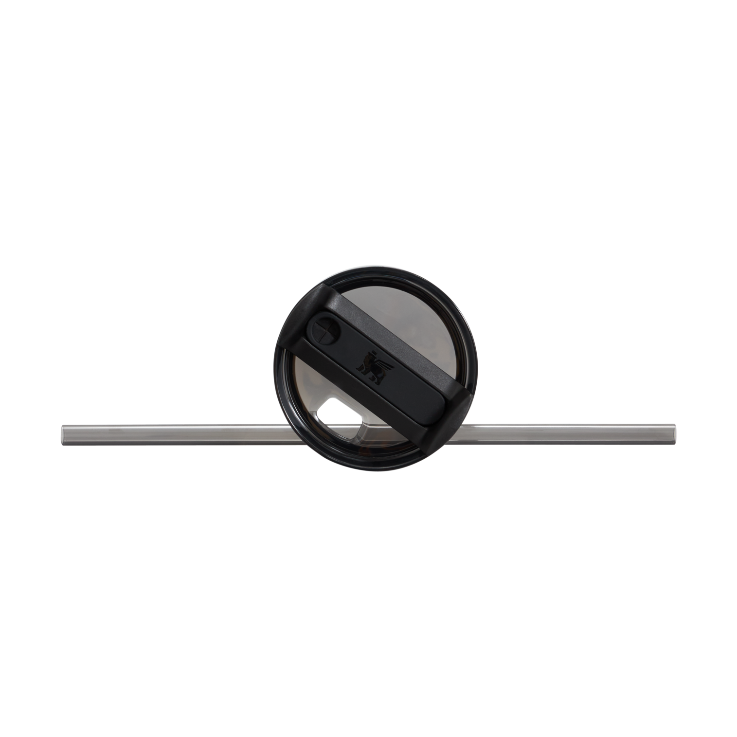 Splash-Resistant FlowState The Black Chroma Quencher H2.0 Flowstate Tumbler D107W - Double-Wall Vacuum Insulated Travel Tumbler with Straw Detail