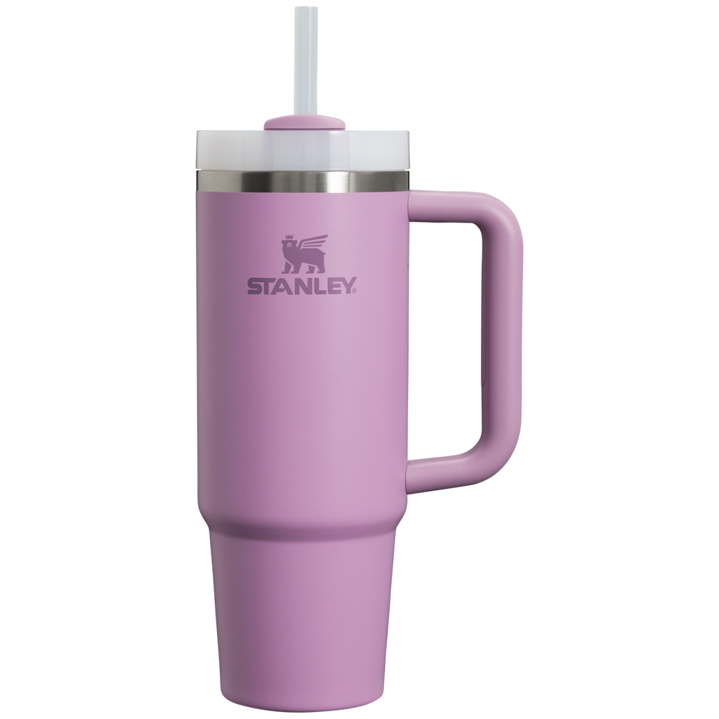 Splash-Resistant FlowState The Quencher H2.0 Flowstate Tumbler | Stanley Create D331C - Premium Stainless Steel Straw Cup for All-Day Hydration Detail