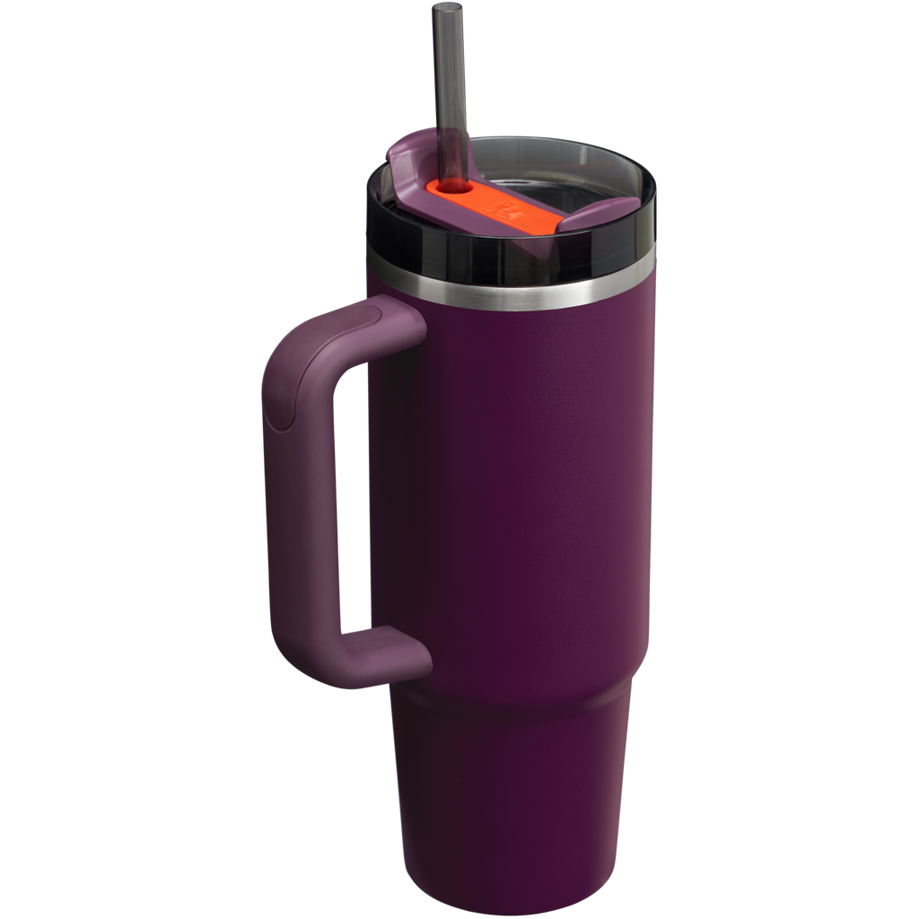 Car-Cup Friendly The Quencher H2.0 Flowstate Tumbler D051L - Premium Stainless Steel Straw Cup for All-Day Hydration Detail