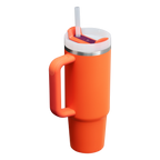 Car-Cup Friendly The Quencher H2.0 Flowstate Tumbler D051L - Premium Stainless Steel Straw Cup for All-Day Hydration Detail