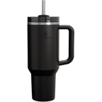 Car-Cup Friendly The Quencher H2.0 Flowstate Tumbler D050X - Double-Wall Vacuum Insulated Travel Tumbler with Straw - Black 2.0