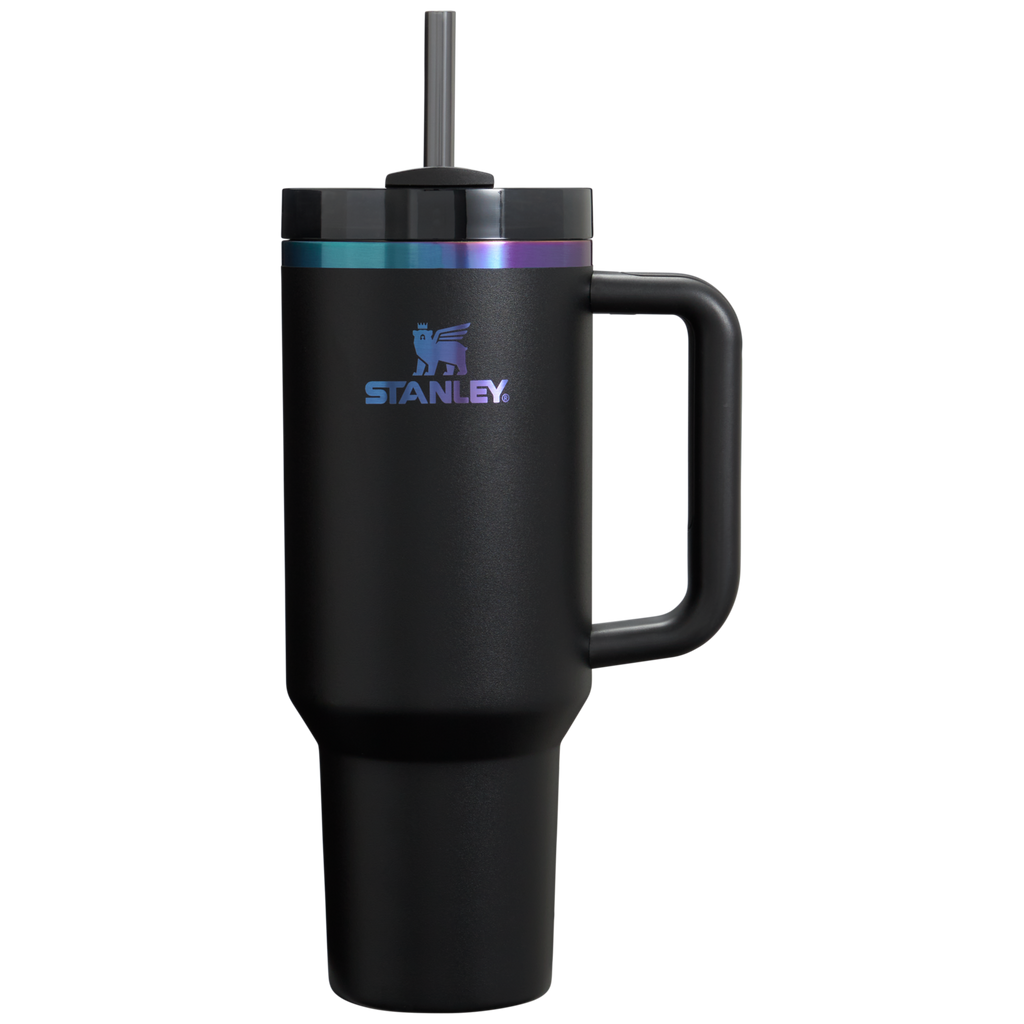 Splash-Resistant FlowState The Black Chroma Quencher H2.0 Flowstate Tumbler D252B - FlowState 3-Position Lid Insulated Travel Mug - Default Title
