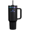 Splash-Resistant FlowState The Black Chroma Quencher H2.0 Flowstate Tumbler D252B - FlowState 3-Position Lid Insulated Travel Mug - Default Title