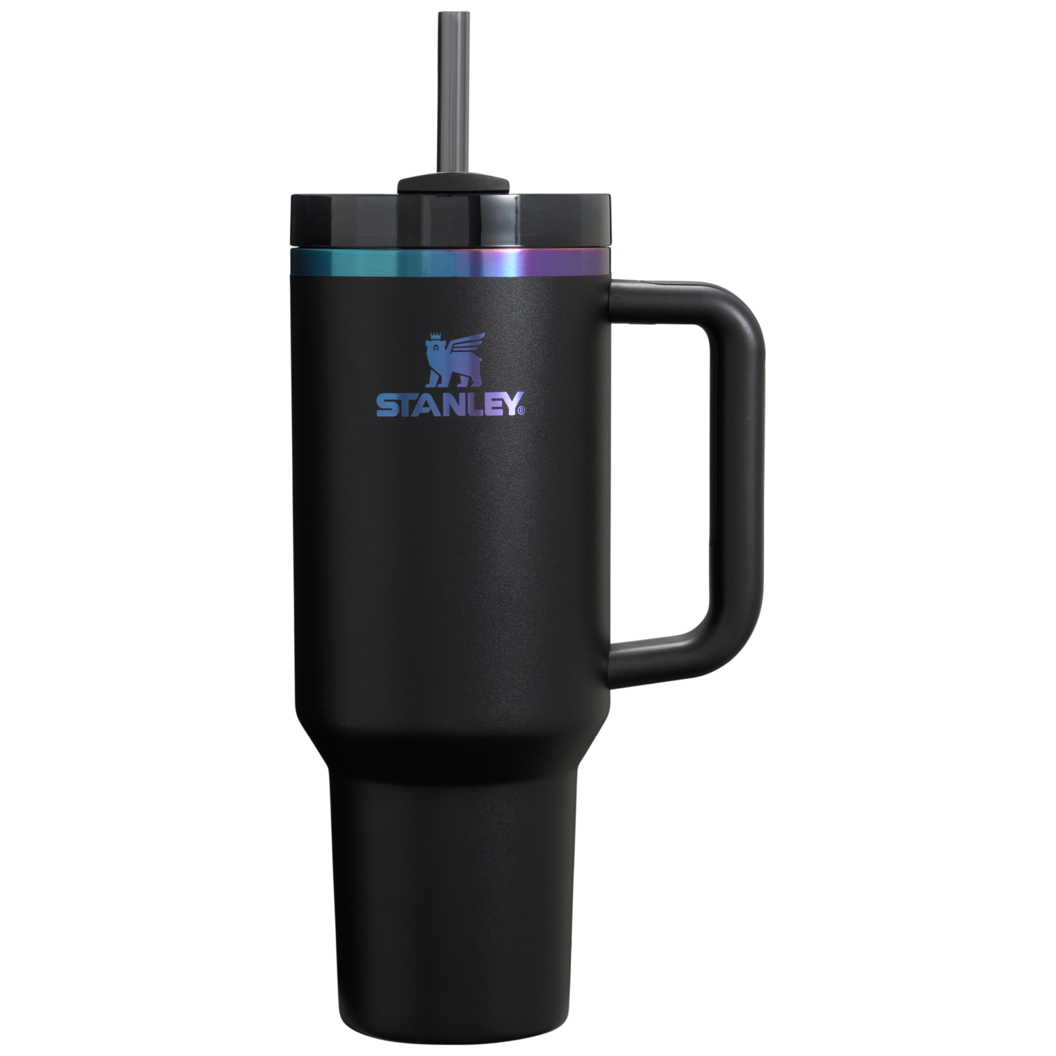 Splash-Resistant FlowState The Black Chroma Quencher H2.0 Flowstate Tumbler D252B - FlowState 3-Position Lid Insulated Travel Mug - Default Title