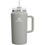 Double-Wall Vacuum The Quencher H2.0 Flowstate Tumbler D033Q - Premium Stainless Steel Straw Cup for All-Day Hydration - Ash