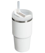 Splash-Resistant FlowState The Quencher H2.0 Flowstate Tumbler | Stanley Create D330L - Double-Wall Vacuum Insulated Travel Tumbler with Straw Detail