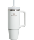 Splash-Resistant FlowState The Quencher H2.0 Flowstate Tumbler | Stanley Create D331C - Premium Stainless Steel Straw Cup for All-Day Hydration - Frost