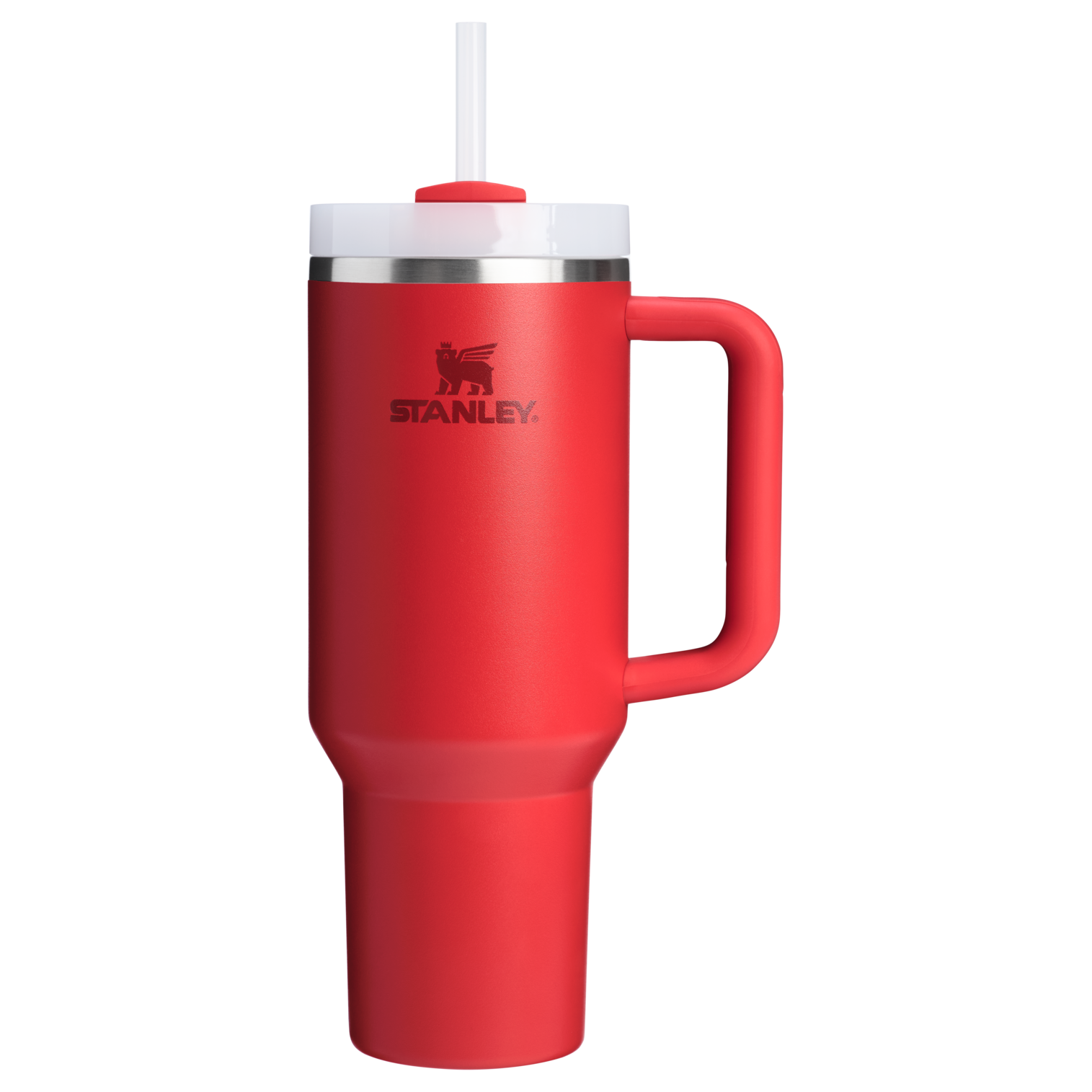 Car-Cup Friendly The Quencher H2.0 Flowstate Tumbler D050X - Double-Wall Vacuum Insulated Travel Tumbler with Straw - Chili Red