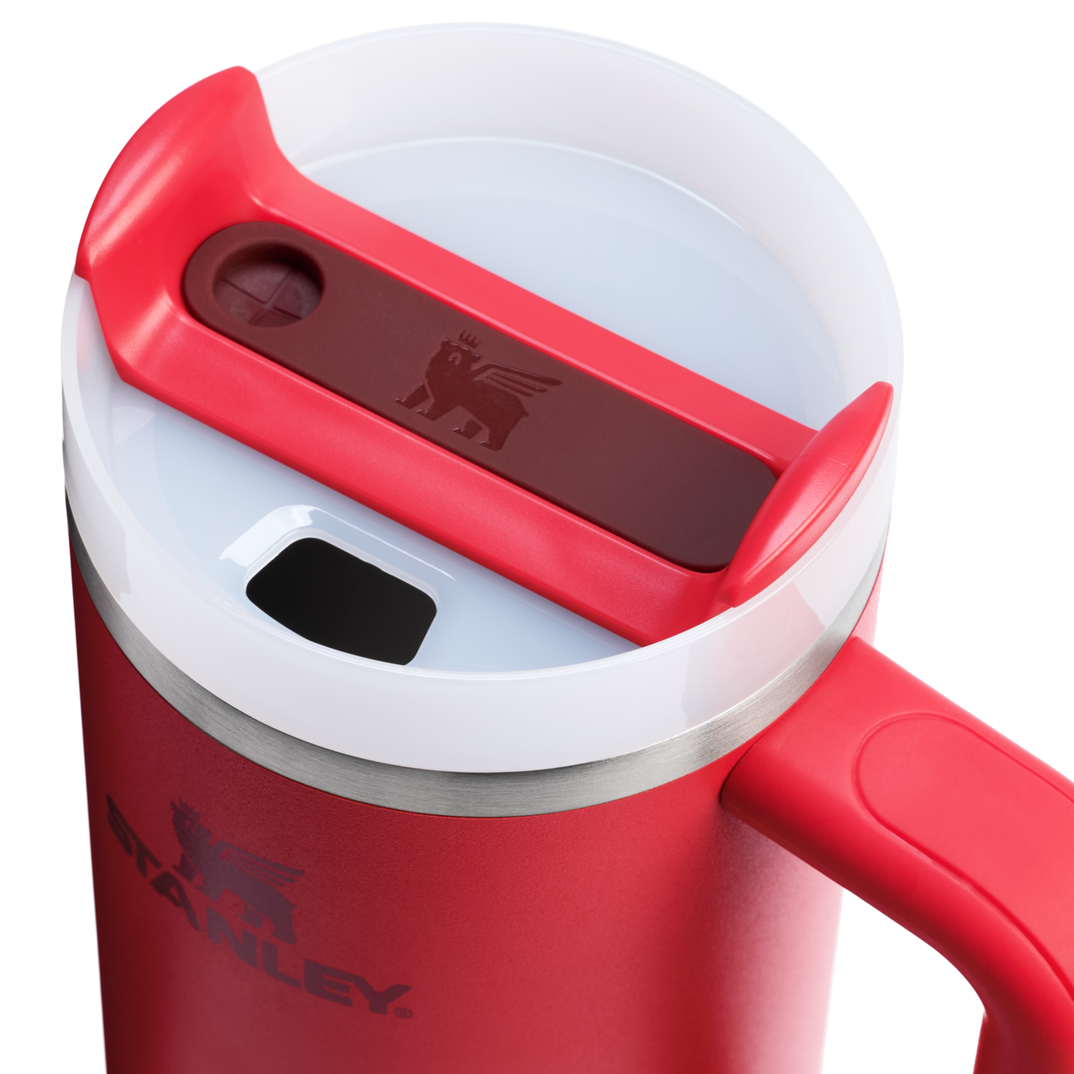Car-Cup Friendly The Quencher H2.0 Flowstate Tumbler D051L - Premium Stainless Steel Straw Cup for All-Day Hydration Detail