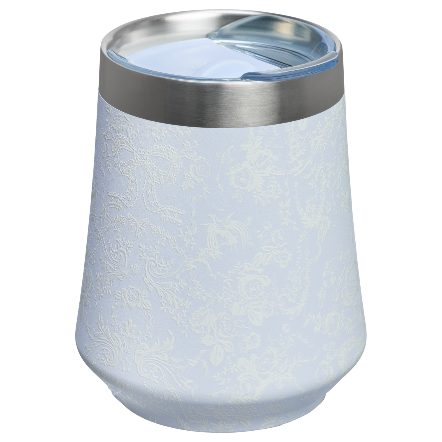 Flavor-Preserving Stanley 1913 x LoveShackFancy Holiday Reserve Wine Tumbler D204X - Shatterproof Flavor-Preserving Cocktail Tumbler with Lid Detail