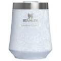 Flavor-Preserving Stanley 1913 x LoveShackFancy Holiday Reserve Wine Tumbler D367F - Elegant Stemless Vacuum Insulated Wine Tumbler - Toscana Toile Alpine Blue