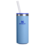 Premium All-Weather The Everyday Slim Can Cooler Cup | Stanley Create D300G - Julienne Series Portable Picnic Chiller Tote - Blue Sky