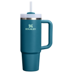 Car-Cup Friendly The Quencher H2.0 Flowstate Tumbler D051L - Premium Stainless Steel Straw Cup for All-Day Hydration - Coastal Teal