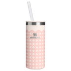 Leak-Proof Insulated The Everyday Slim Can Cooler Cup D350R - Heavy-Duty Ice-Retention Food & Beverage Carrier - Rose Quartz Rattan