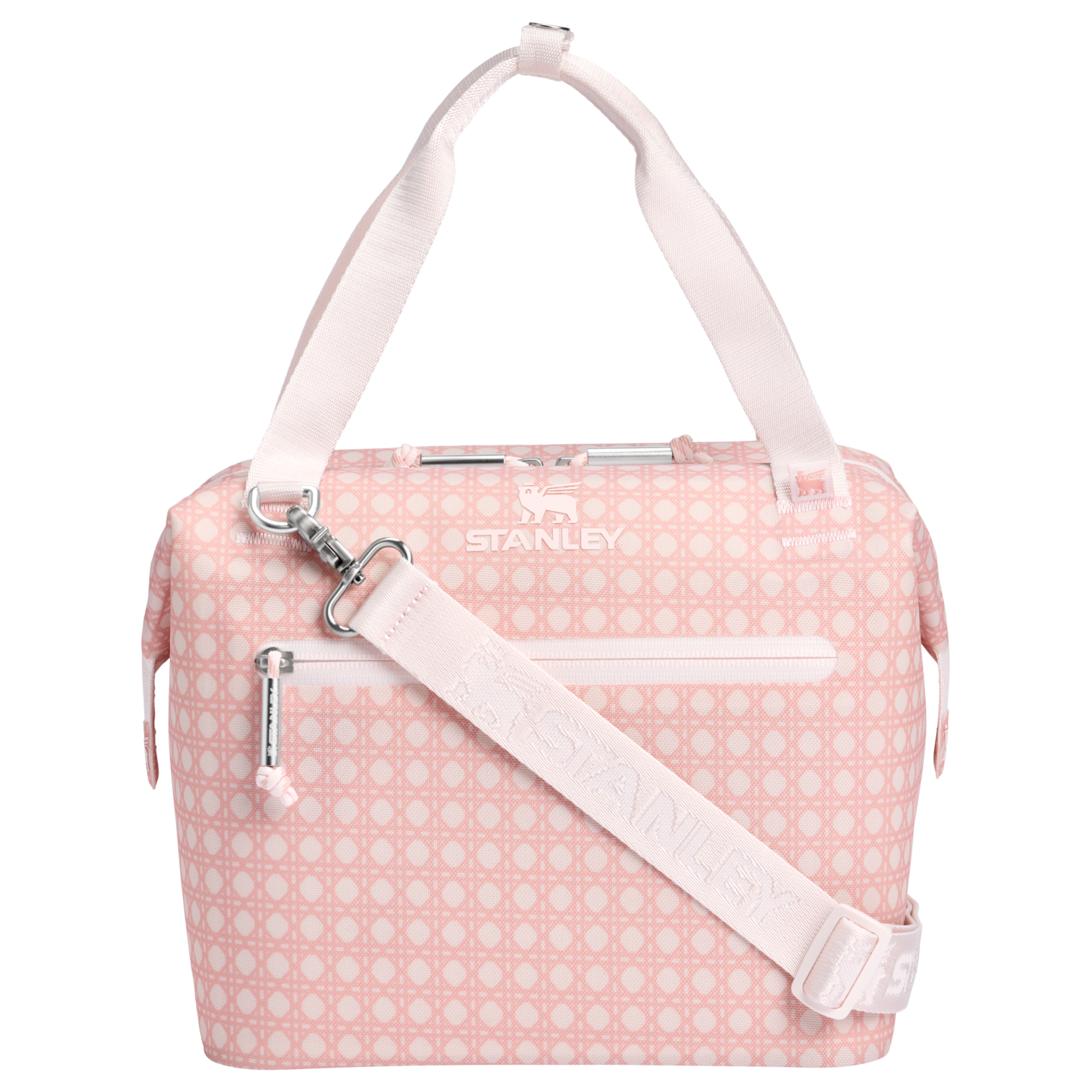 Premium All-Weather The All Day Julienne Mini Cooler D349V - Compact All-Weather Soft-Sided Cooler Backpack - Rose Quartz Rattan