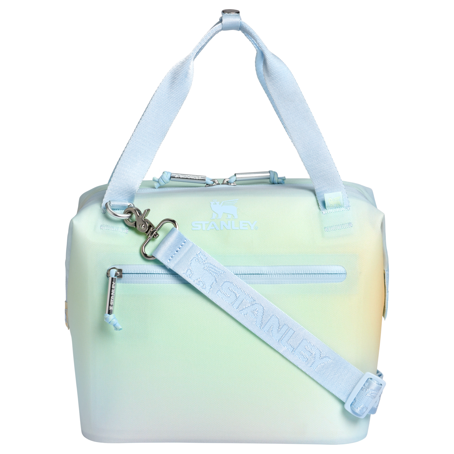 Ice-Retention The All Day Julienne Mini Cooler D052R - Julienne Series Portable Picnic Chiller Tote - Sunrise Spiral