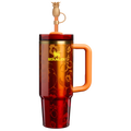 Double-Wall Vacuum The Stanley 1913 x Karol G Quencher H2.0 Flowstate Tumbler D276V - Premium Stainless Steel Straw Cup for All-Day Hydration - 30oz | KAROL G FLOR