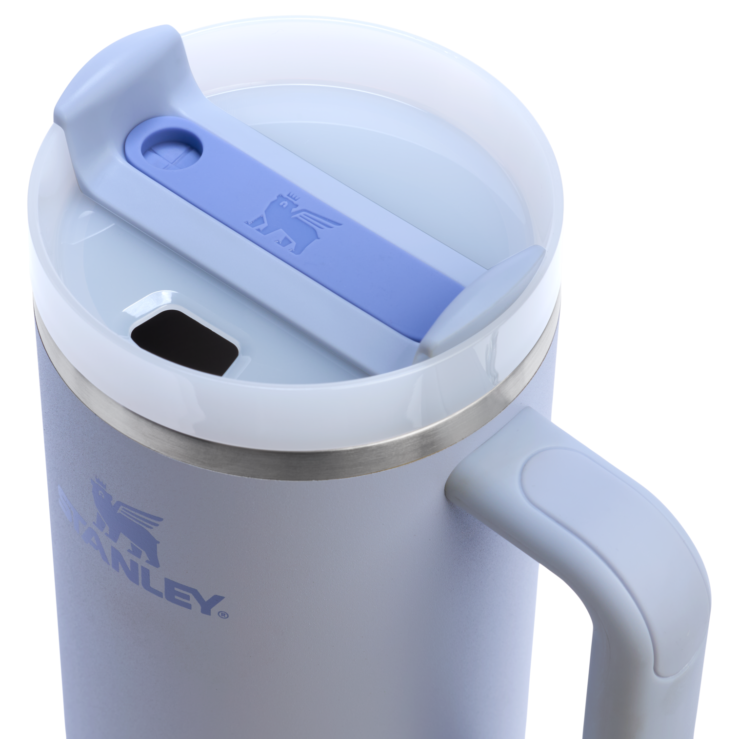 Large Capacity The Quencher H2.0 Flowstate Tumbler  | Stanley Create D332L - FlowState 3-Position Lid Insulated Travel Mug Detail