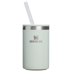 Heavy-Duty Tote The Everyday Can Cooler Cup D353P - Leak-Proof Insulated Mini Cooler Bag for Lunch - Mist Picnic Stripe
