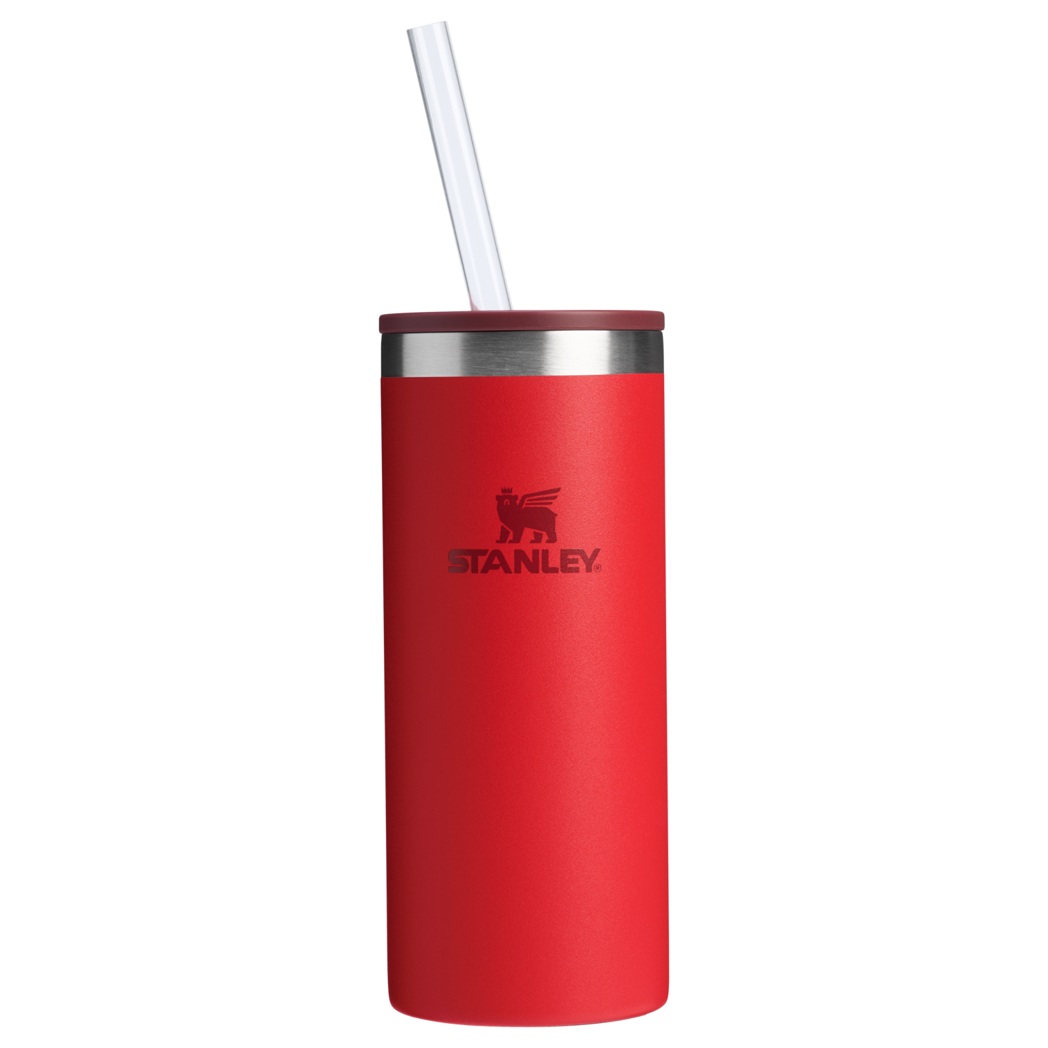 Premium All-Weather The Everyday Slim Can Cooler Cup D065Q - Compact All-Weather Soft-Sided Cooler Backpack - Chili Red